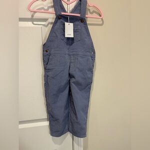 KNOT Casual Blue Overalls SZ 36 months